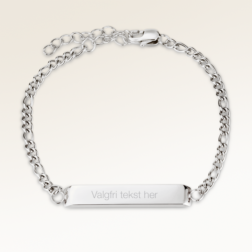 Bar Bracelet - Engraving (Silver)
