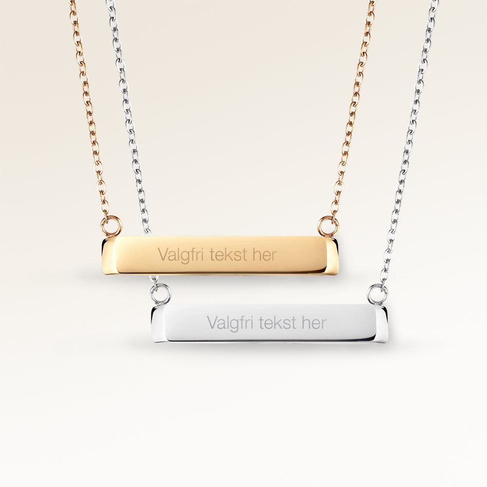 Friendship Necklaces - Bar Necklace (Gold & Silver)