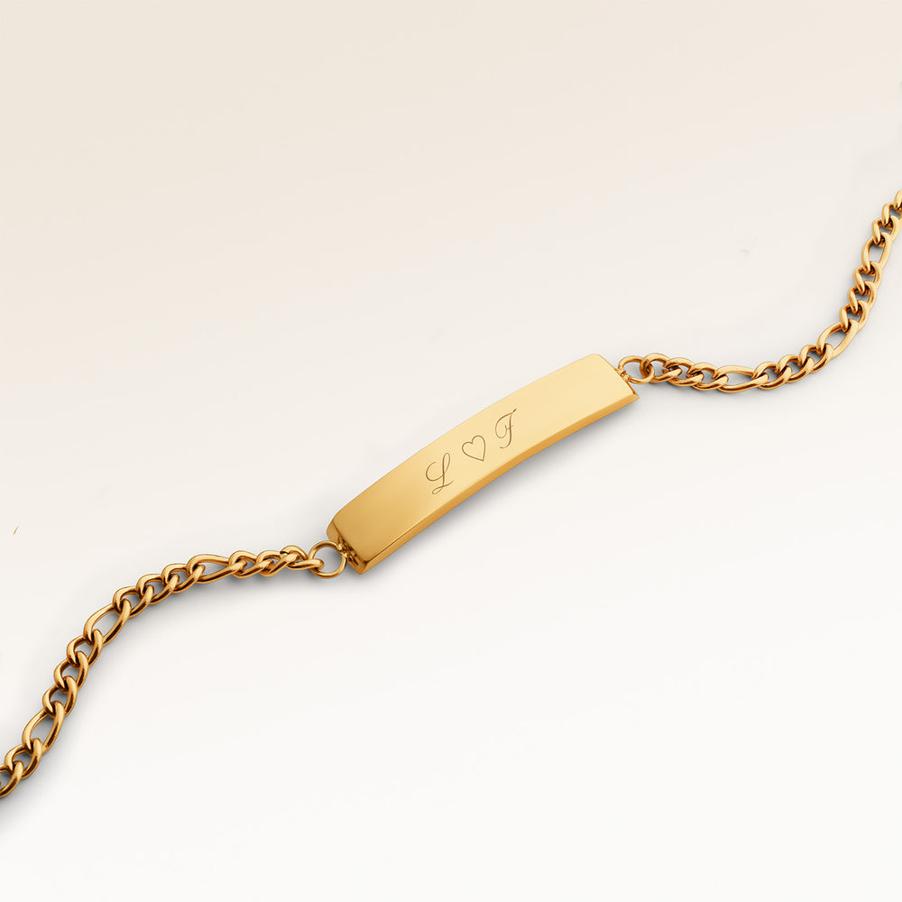 Bracelet Bar – Gravure (Or)