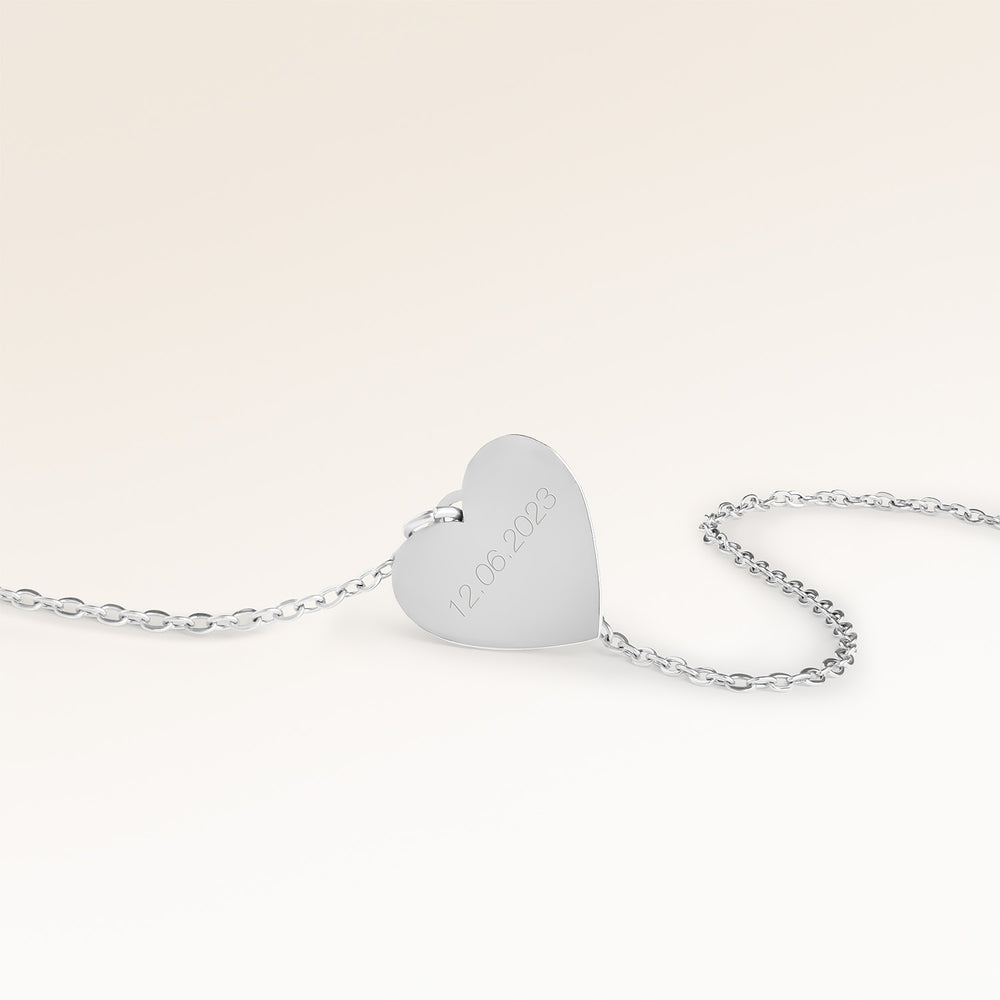 Circle Necklace - Engraving (Gold)